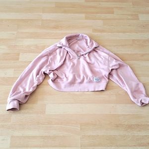 H&M Short Comfy Soft Pink Sweater